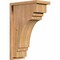 Ekena Millwork Pescadero Smooth Corbel w/Backplate, Western Red Cedar, 7 1/2"W x 14"D x 22"H COR08X14X22PEC01SWR - alternate 1